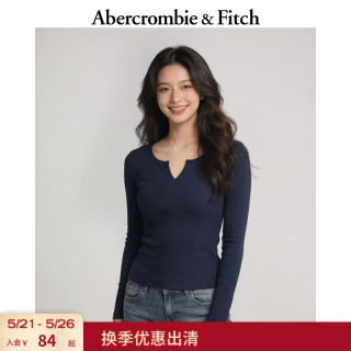 Abercrombie & Fitch 修身 女士T恤