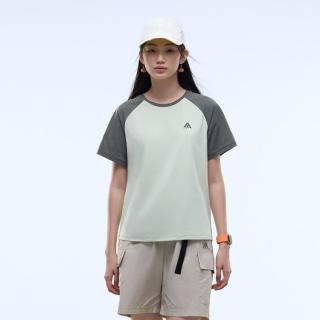 安踏 力韧T丨户外显瘦插肩短袖t恤女夏季圆领宽松透气休闲运动上衣女