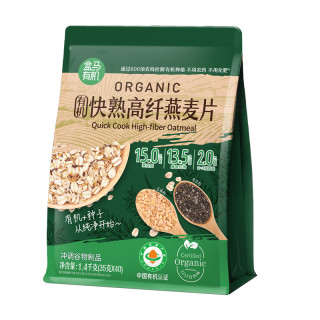 盒马 有机快熟高纤燕麦片 1.4kg（35g*40袋）