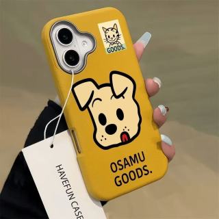C 【久用不黄 裸机手感】吐舌治小狗 iPhone11-17系列 苹果手机壳