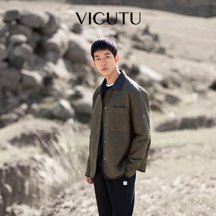 VICUTU威可多 男士翻领夹克