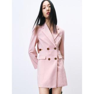 太平鸟 春秋高端轻奢质感连衣裙女