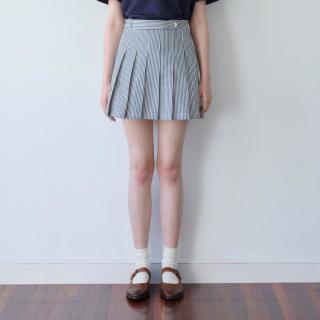 TEENIE WEENIE 半截裙小熊高腰百褶裙学院风休闲短裙半身裙女
