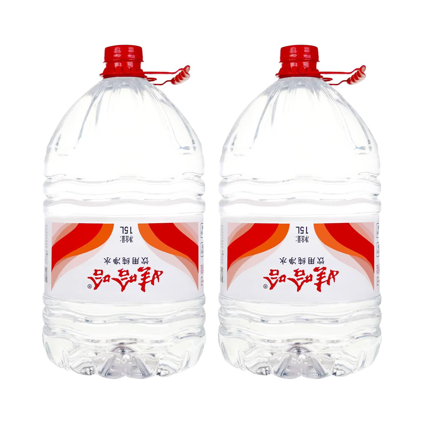 娃哈哈 饮用纯净水 15L*10桶