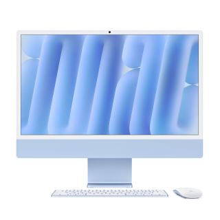 Apple iMac Apple M4 芯片 8 核cpu 8 核gpu 16GB 内存 256GB  - 标准玻璃显示屏