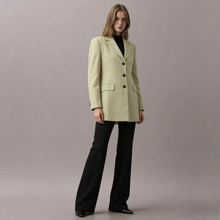 Massimo Dutti 女士纯色西装外套