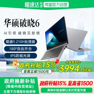 华硕 破晓6 酷睿5 210H 15.6英寸轻薄商务商用办公指纹识别笔记本电脑官方旗舰官网正品154