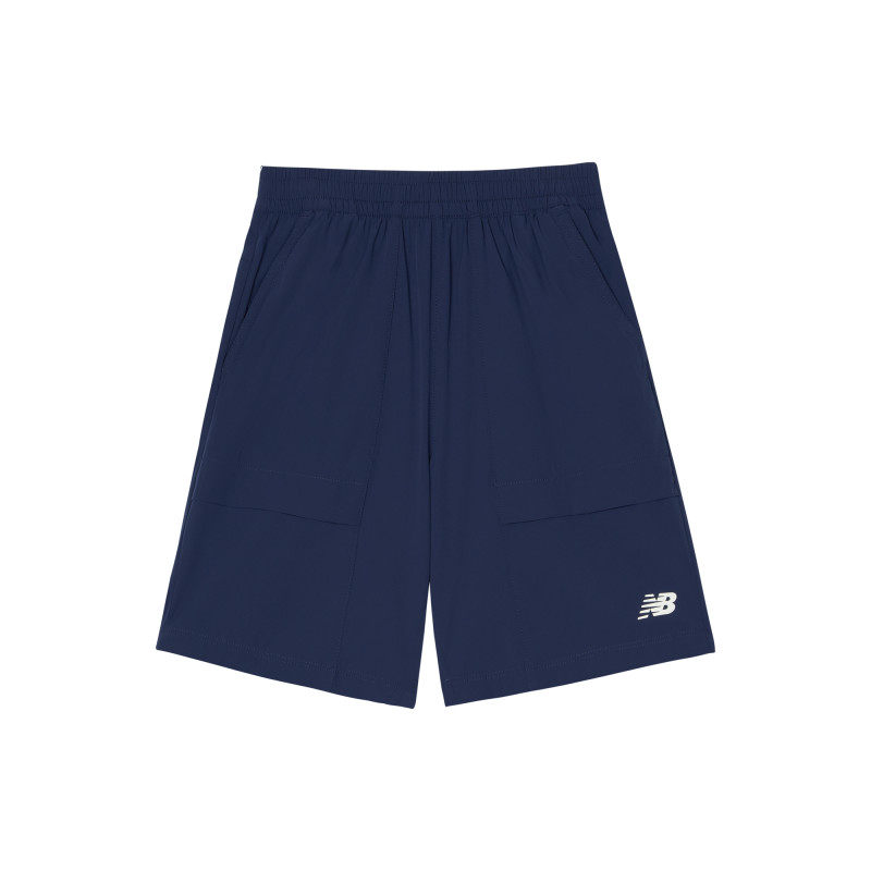 New Balance 男女童夏季松紧腰梭织短裤