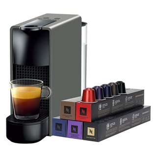 NESPRESSO C30 胶囊咖啡机 灰色 意式浓烈5条装