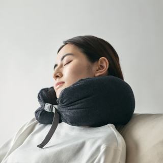 無印良品 MUJI 舒适颈部靠枕 深灰色