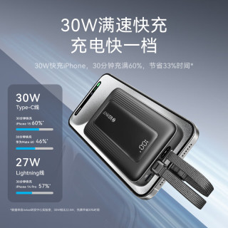 Anker A1681 zolo旅行充电宝 黑色 20000mAh 30W