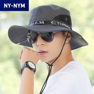 NY-NYM 户外遮阳防晒帽大檐钓鱼