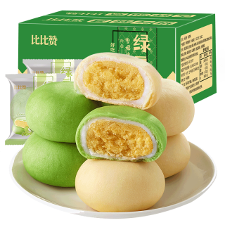 比比赞 绿豆饼  500g