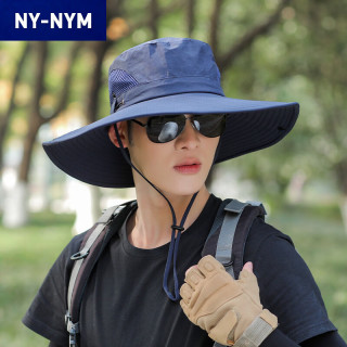 NY-NYM 钓鱼帽夏季遮阳大帽檐登山