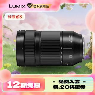 Panasonic S-R70300 LUMIX S 70-300mm F4.5 MACRO O.I.S 远摄变焦镜头 松下L卡口 77mm