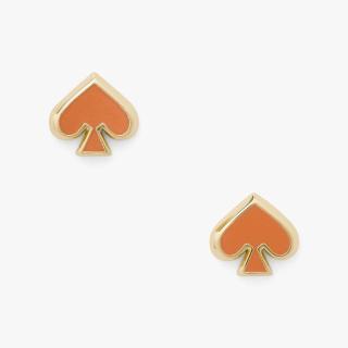 Kate Spade 618大促品牌自营时尚轻奢KS经典黑桃标立体简约耳环耳钉耳钉