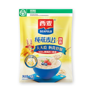 西麦 纯燕麦片 1kg 袋装