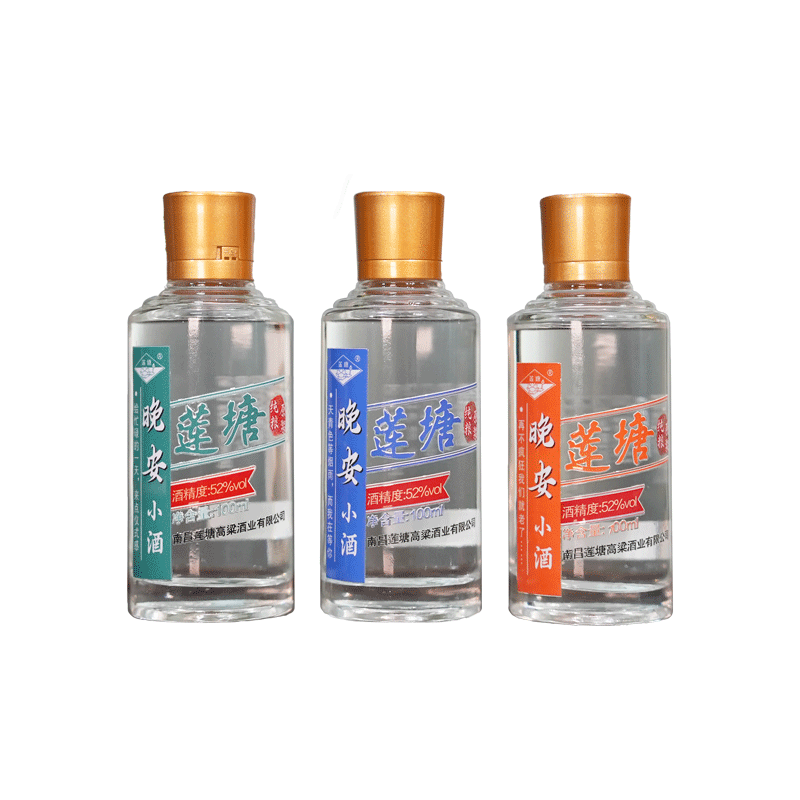 莲塘 晚安小酒 特香型白酒 52度100ml