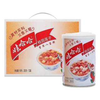 移动端：娃哈哈 桂圆莲子八宝粥 360g*12罐