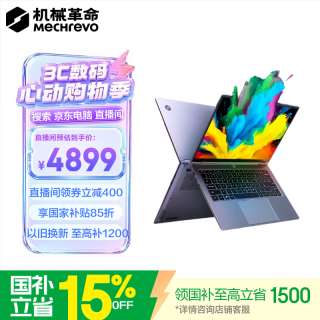 机械革命 无界14X （ R7 H 255 16G 1T 80Wh 120Hz 2.8K 灰)