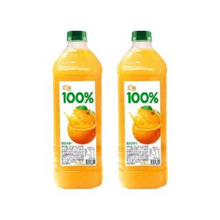 汇源 100%橙汁混合果汁 2L*2瓶