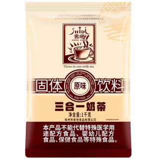食地 速溶奶茶粉三合一 原味 1kg