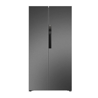 美菱 BCD-620WPCX 风冷对开门冰箱 620L 典雅灰