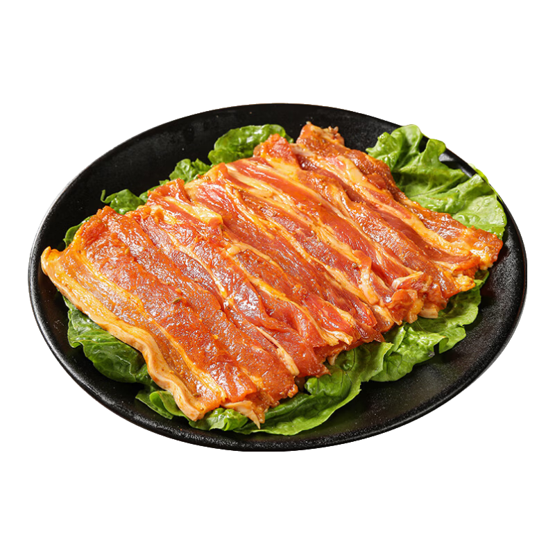 七环牧场 调理五花肉片 孜然味 450g*3盒