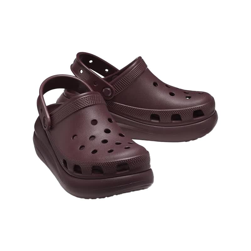 CROCS 207521 经典泡芙洞洞鞋 深樱桃色 37/38(230mm)