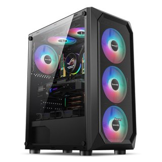  Huntkey/航嘉 暗夜猎手5 水冷 电脑机箱