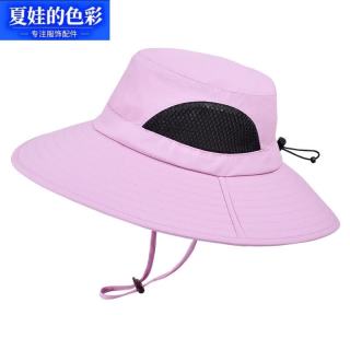 夏娃的色彩 防晒男夏季登山防水太阳帽