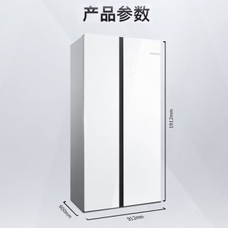 博世 冰箱家用512L大容量玻璃面板 抗菌除味 变温保鲜空间 K2A98EA20C白色