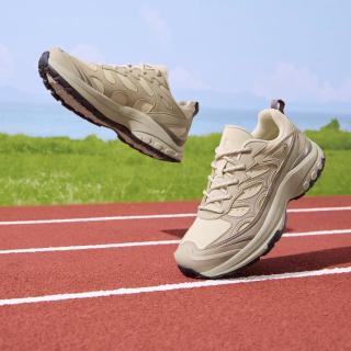 乔丹 轻速缓震回弹网面运动鞋厚底老爹鞋休闲鞋女跑步鞋