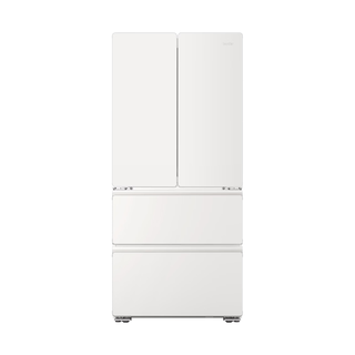 海尔 BCD-500WGLFDG4L9U1 超薄零嵌入双系统 500L 法式多门冰箱 古德白