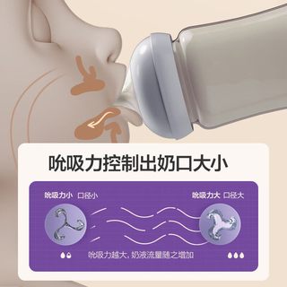 AVENT新安怡 仿母乳宽口径防胀气 奶瓶