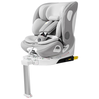 工匠伯伯 Luna MAX+智能3.0 儿童座椅 0-12岁 i-Size认证 摩登灰