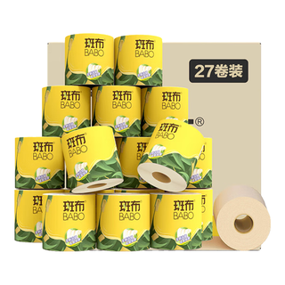 斑布 有芯卷纸 4层125g*27卷 卫生纸