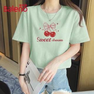 班尼路 100%纯棉短袖T恤女