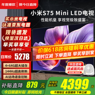 小米 电视 S Pro L75MA-SM 液晶电视 75英寸