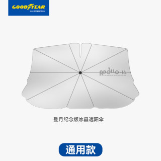 固特异 Goodyear）汽车遮阳帘适用于特斯拉modely/3焕新款遮阳挡小米su7天窗遮阳顶 冰