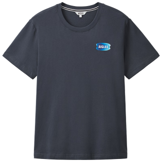 AIGLE DFT速干吸湿排汗 SILVADUR抗菌短袖 皇家军蓝 XL