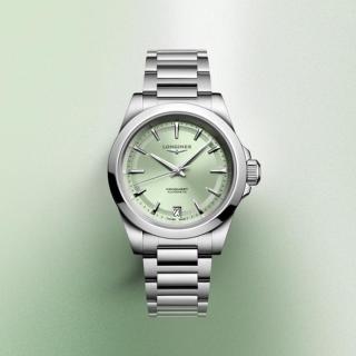 LONGINES 康卡斯系列悦动 机械钢带女表 L34304026