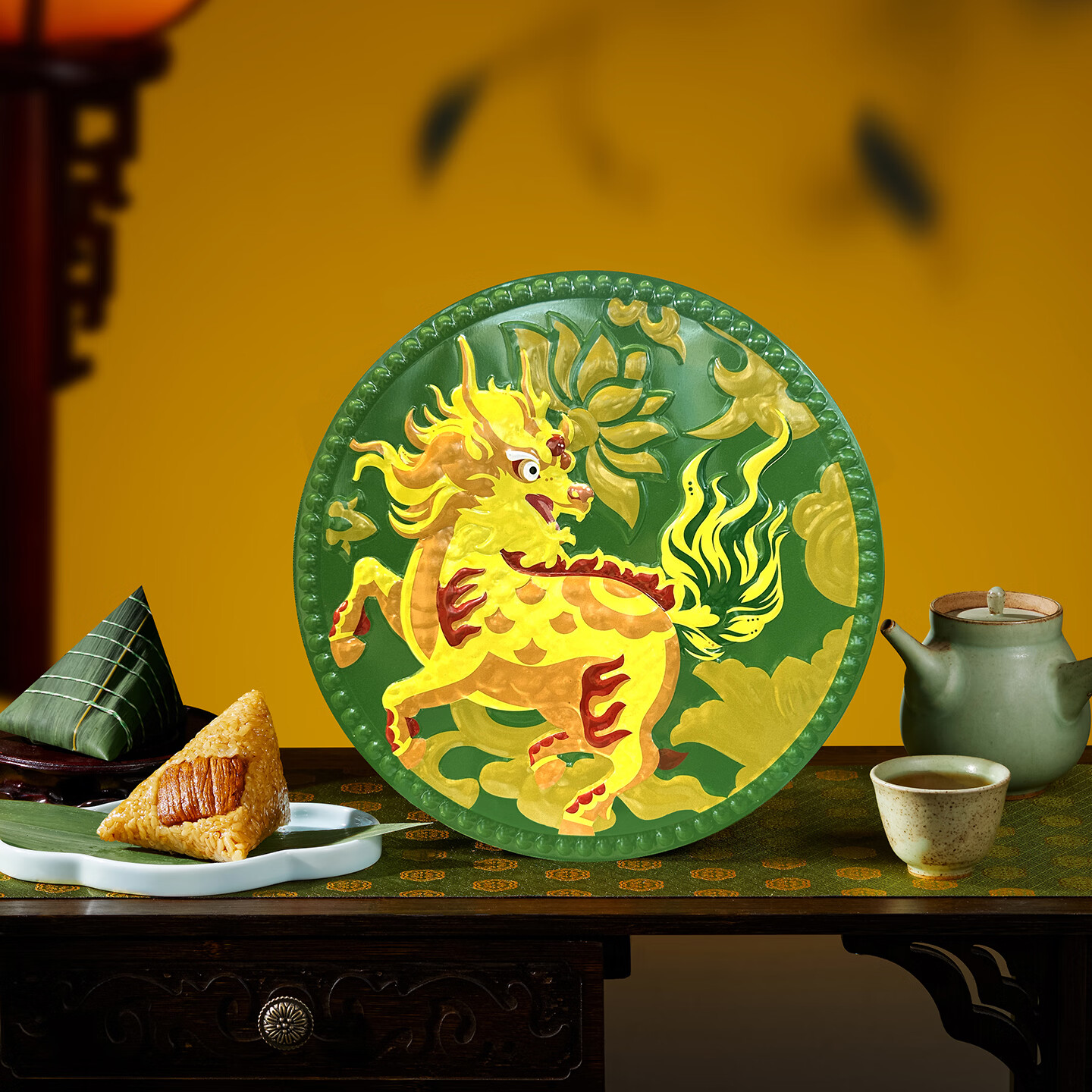 立家 宏福麒添粽子礼盒C款 960g 肉粽甜粽咸鸭蛋