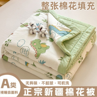 咏颖 空调被夏凉被新疆纯棉全棉花夏季儿童被子可机洗