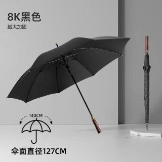 C＇mon C'mon C'mon A2602 24骨男士防风长柄雨伞 玻璃纤维伞杆 碰击布