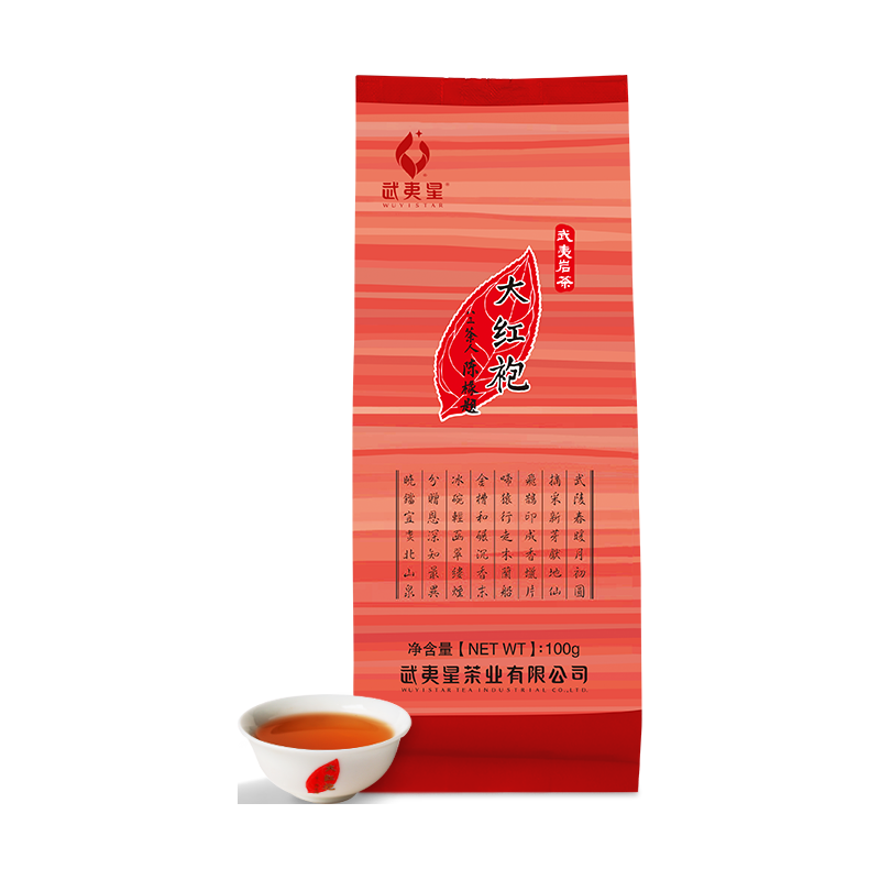 武夷星 大红袍 醇香 100g 乌龙茶