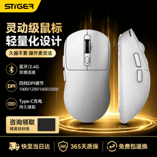 斯泰克 无线鼠标蓝牙办公游戏电竞专用轻音便携适用于苹果华为笔记本