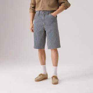Levi's 李维斯工装春夏男巴恩风士568休闲宽松直筒牛仔短裤