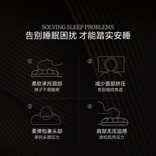 水星家纺 PF501G01 羽绒枕 95%白鹅绒填充 A类抑菌 全棉面料 8-18cm