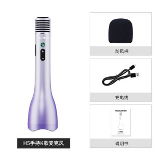 得胜 H5无线k歌麦克风音响话筒一体儿童话筒家用ktv唱歌蓝牙录音